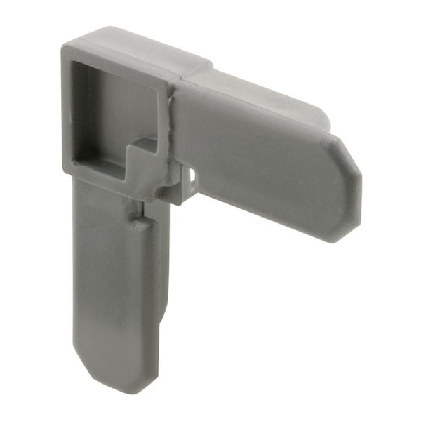 Prime-Line Gray Plastic 5/16 in. W X 3/4 in. L Screen Frame Corner 1 pk